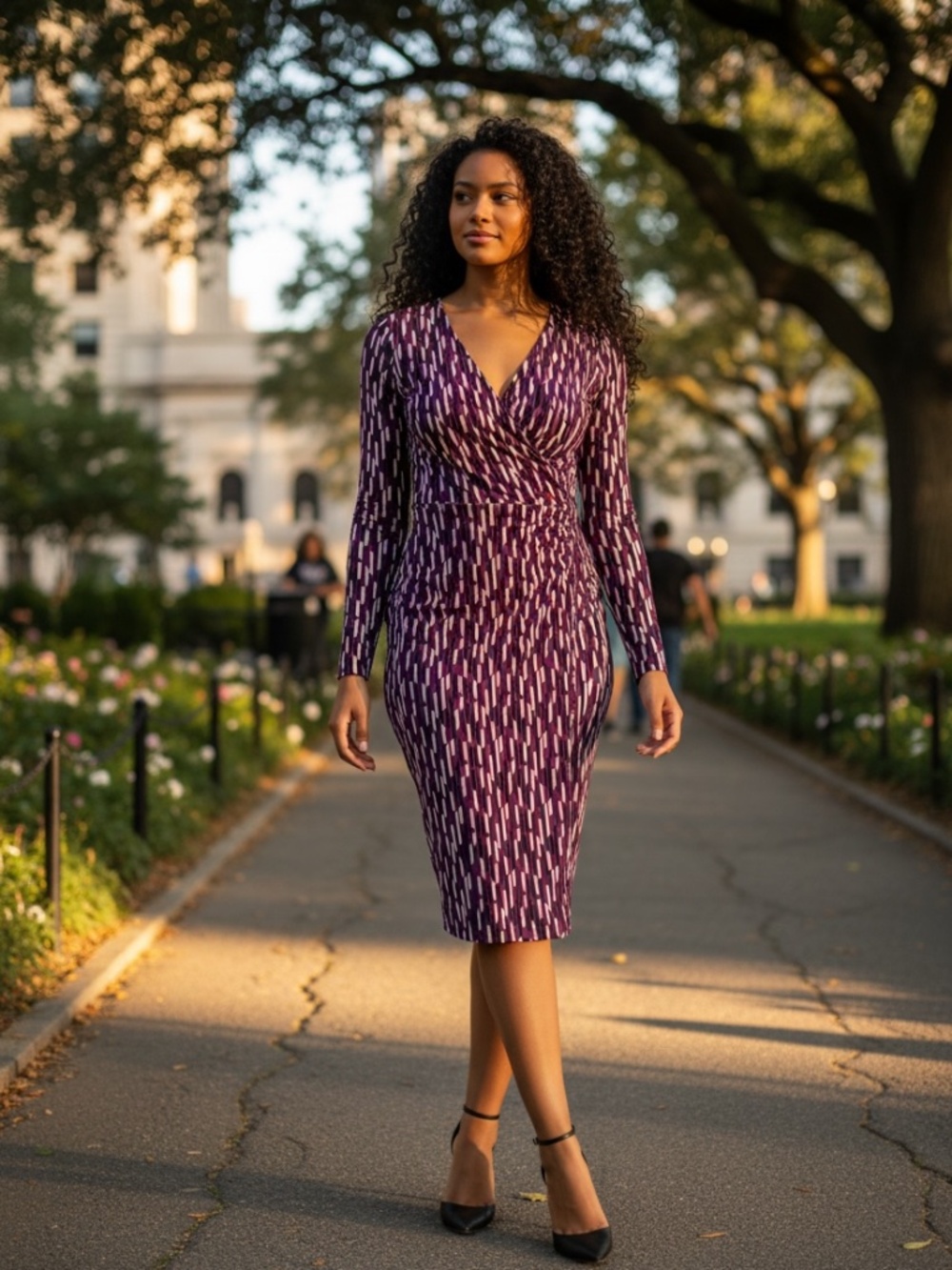 41 Hawthorn Riana Ruched Jersey Dress